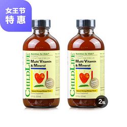 Childlife 寶寶23種復合維生素營養液 雙瓶裝的營養守護